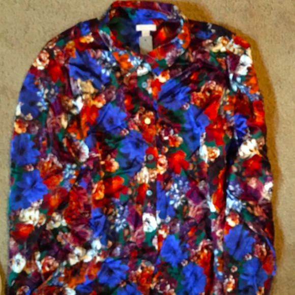 Robe J.Crew Collection 100% Soie Imprimé Aquarelle Fleuri - Dos Nu (Halter) - Taille 6 - Neuve Avec Étiquettes